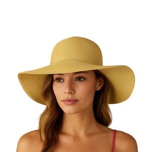 Cappelli Straworld Straw Sun Hat Wide Brim Beach Pool Vacation Summer